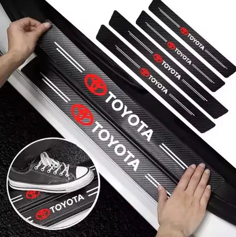 KIT PROTECTOR DE ESTRIBO X 9 PIEZAS (Incluye la del baúl)