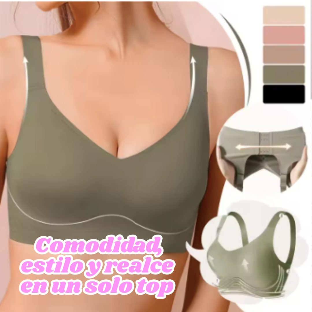 🤩TOP REALCE SIN COSTURAS🥰